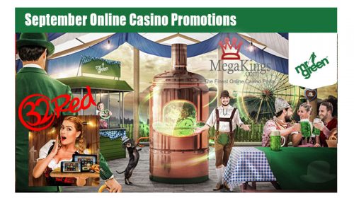 September Online Casino Promotions