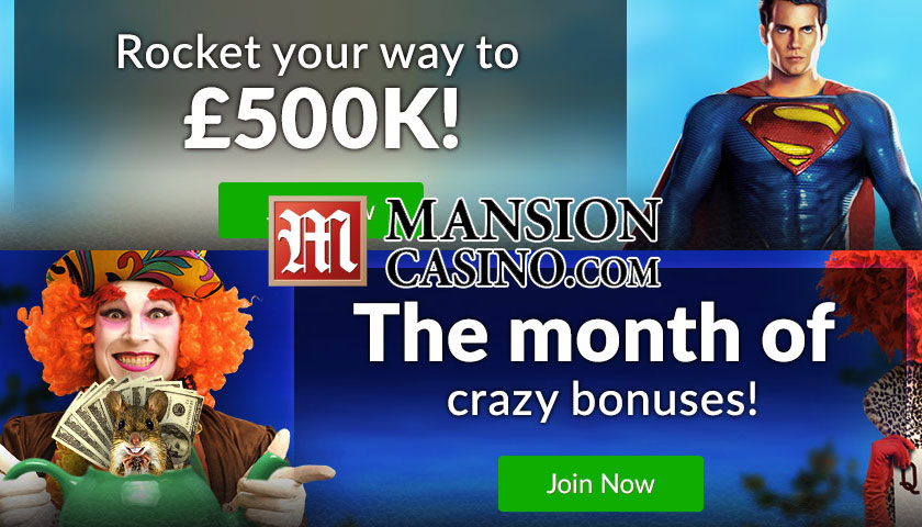 Mansion Casino March Promotions